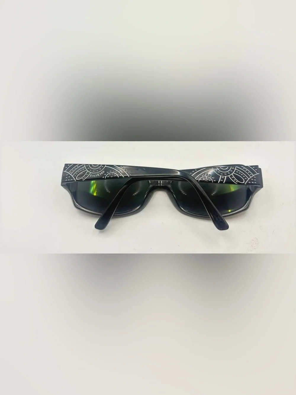 Bebe BB7049 Black Oval Sunglasses Frames Only